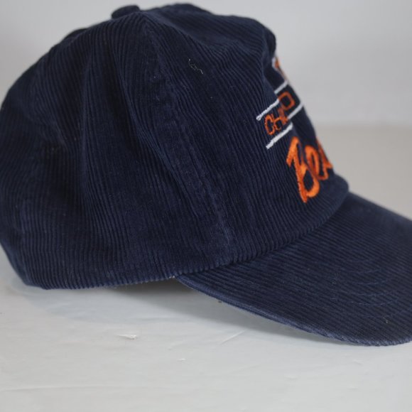 retro vintage 90s American needle san Chicago bears corduroy snapback hat - Picture 5 of 10